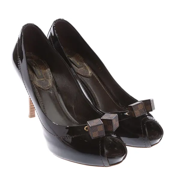 Peep Toes in Brown, , Louis Vuitton