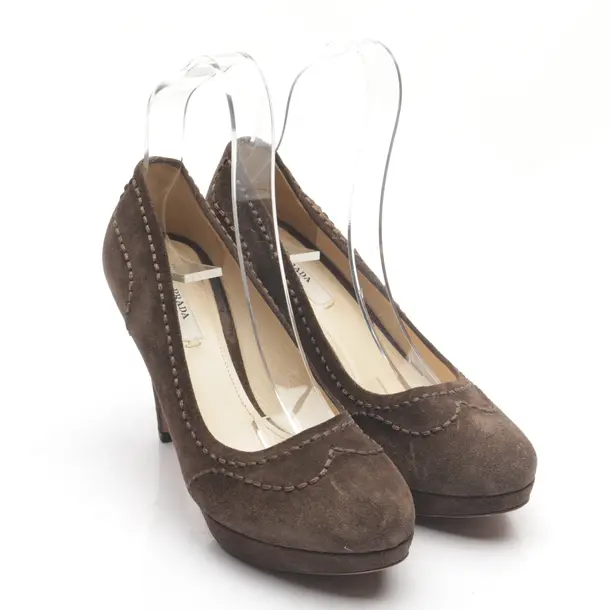 High Heels in Brown, , Prada