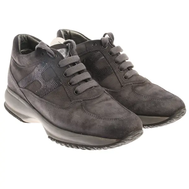 Lace up Shoes in Gray, , Hogan