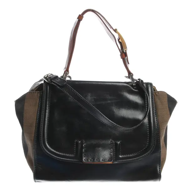Shoulder Bag in Black, Leather, Fendi