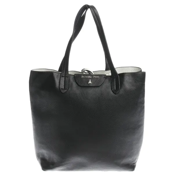 Shopper Bag in Black, Polyurethane, Patrizia Pepe