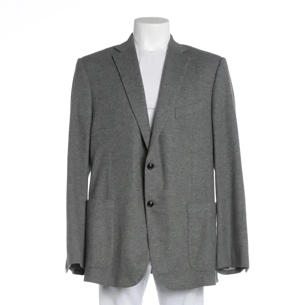 Blazer, in Light Gray, Wool, Zegna
