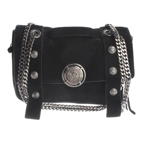 Borsa a cinture a tracolla, in Nero, Pelle, Balmain