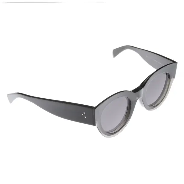 Sonnenbrille in Schwarz, Kunststoff, Céline