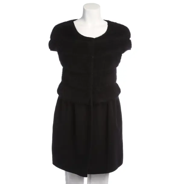 Weste in Schwarz, Wolle, Ermanno Scervino