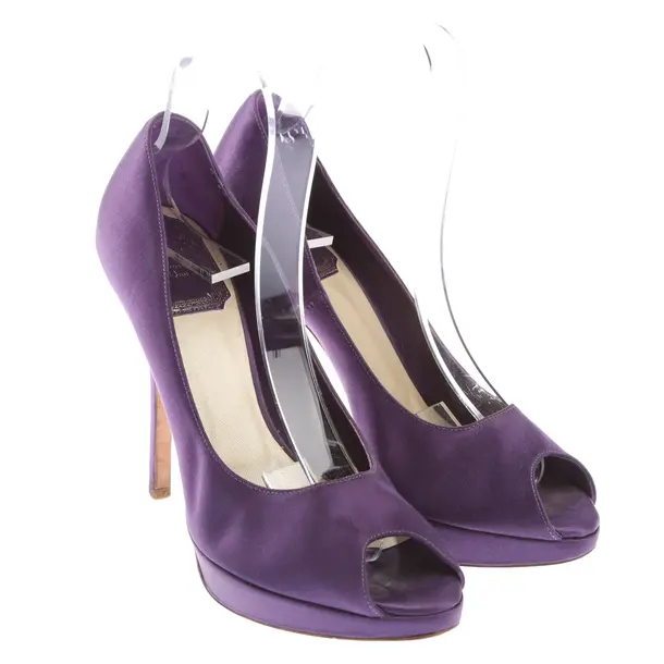 Peep Toes in Purple, , Dior