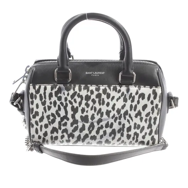 Schultertasche, in Schwarz, Leder, Saint Laurent