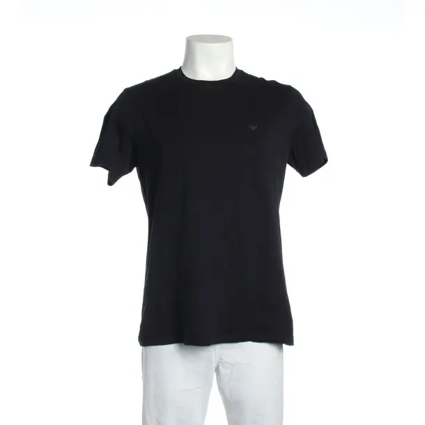 T-Shirt in Blue, Cotton, Emporio Armani