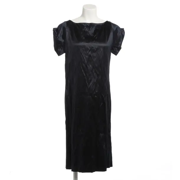 Kleid, in Navy, Seide, Dries van Noten
