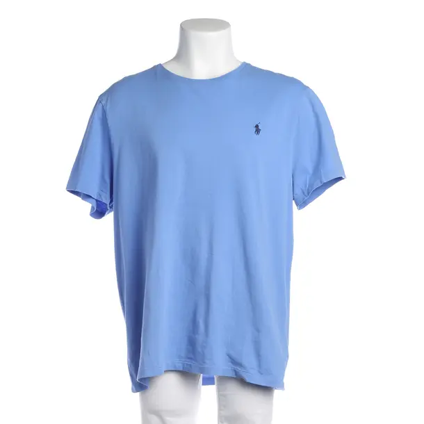 T-Shirt in Blau, Baumwolle, Polo Ralph Lauren