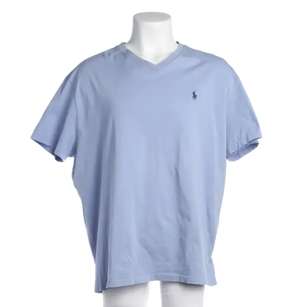 T-Shirt in Blau, Baumwolle, Polo Ralph Lauren