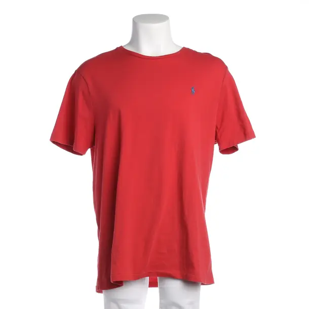 T-Shirt in Rot, Baumwolle, Polo Ralph Lauren