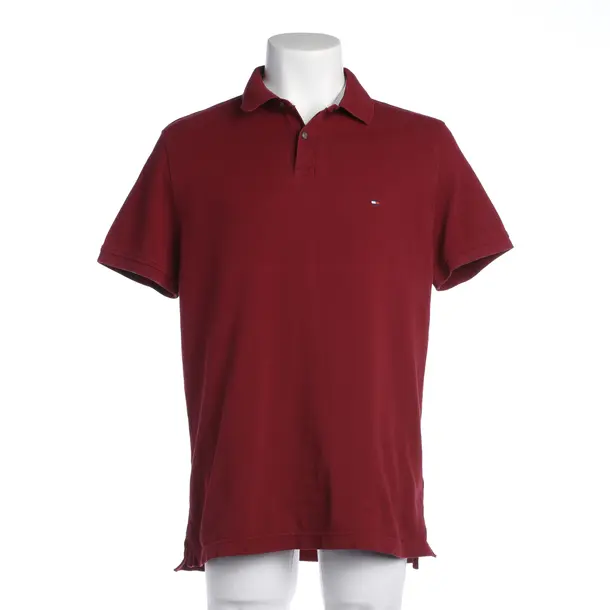 Poloshirt in Rot, Baumwolle, Tommy Hilfiger