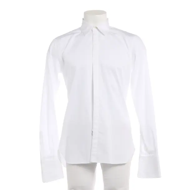 Shirt in White, Cotton, Burberry