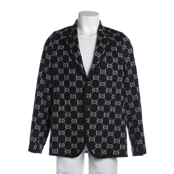 Sakko in Blau, Baumwolle, Gucci