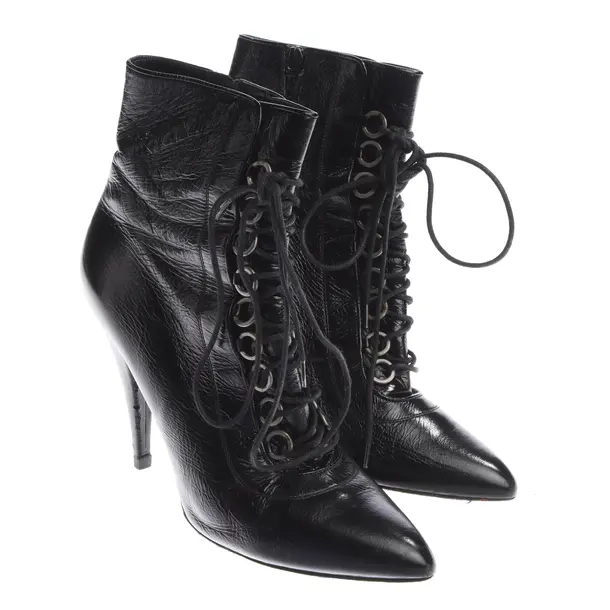Stiefeletten in Schwarz, , Saint Laurent