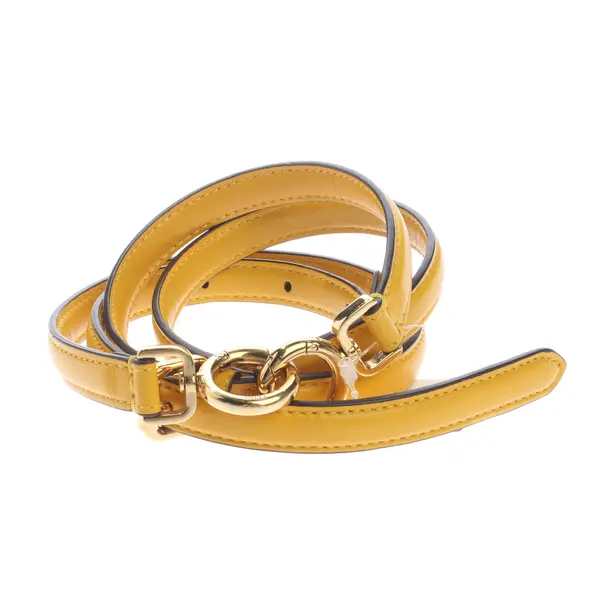 Belt, in Orange, Leather, Fendi
