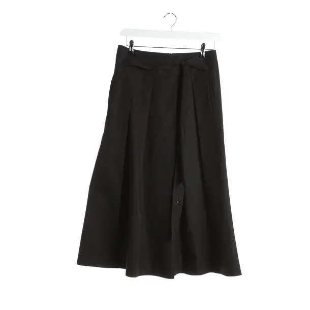 Rock, in Schwarz, Baumwolle, Max Mara