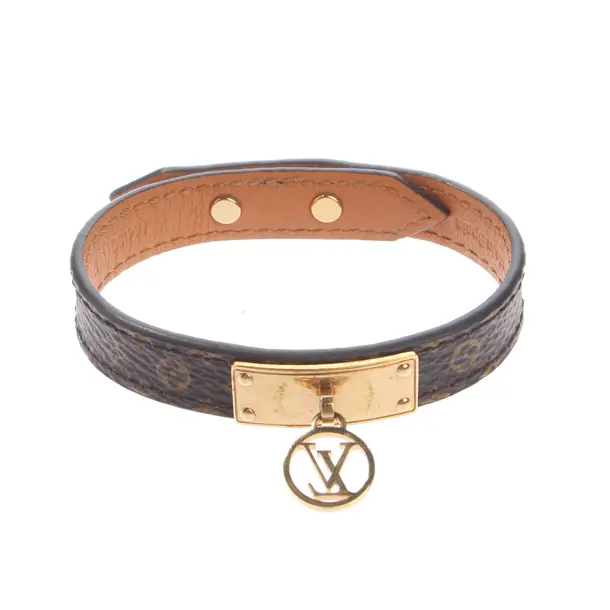 Bracelet in Brown, Leather, Louis Vuitton