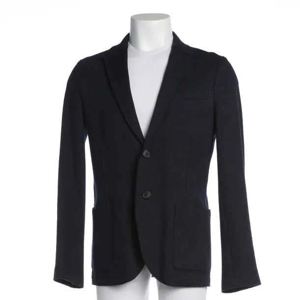Blazer in Blue, Cotton, Harris Wharf London