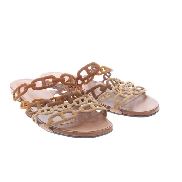 Sandalen in Braun, , Hermès