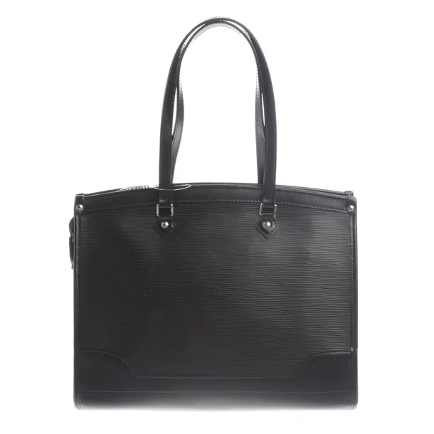 Handbag, in Black, Leather, Louis Vuitton