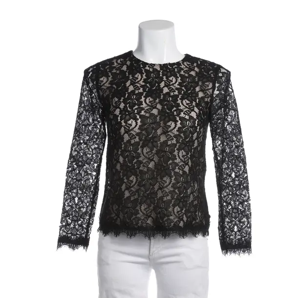 Blouse in Black, Rayon, Diane von Furstenberg