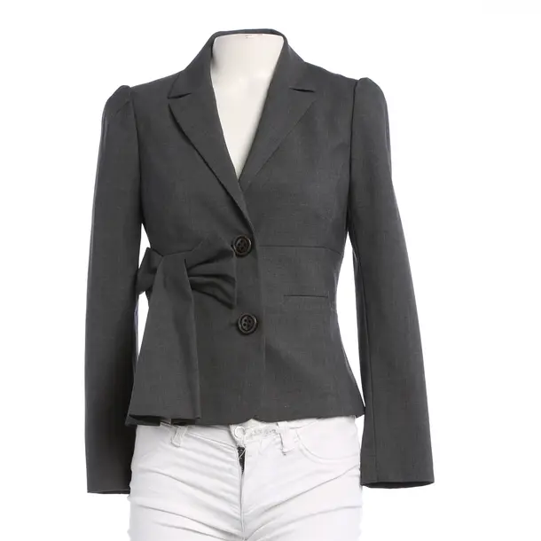 Blazer in Grau, Baumwolle, Red Valentino