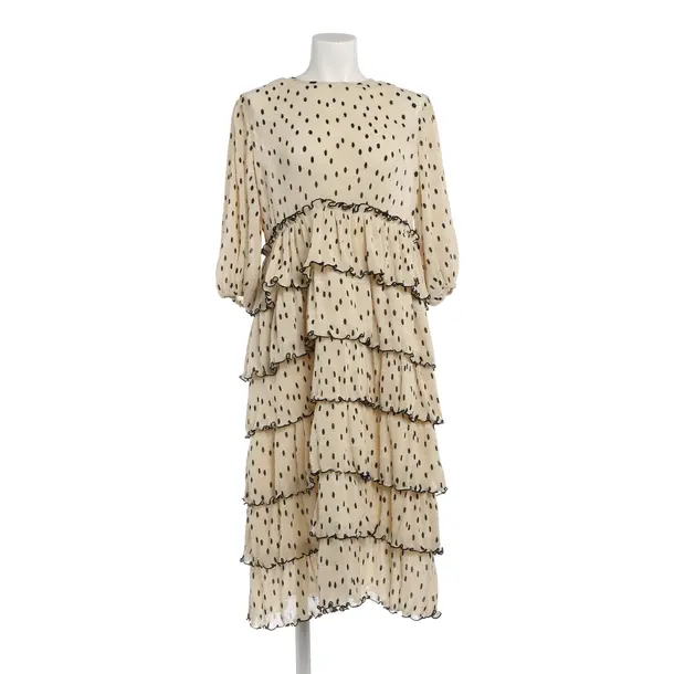 Kleid in Weiß, Polyester, Ganni