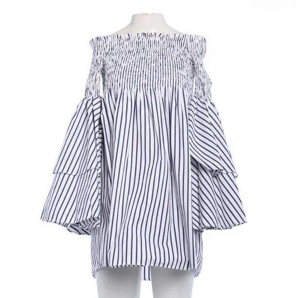 Kleid, in Blau, Baumwolle, Caroline Constas