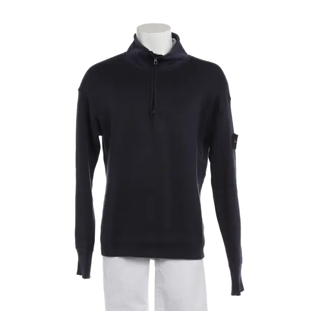 Sweatshirt in Blau, Baumwolle, Stone Island