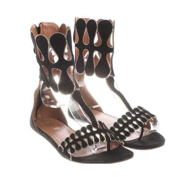 Sandalen in Schwarz, , Alaia