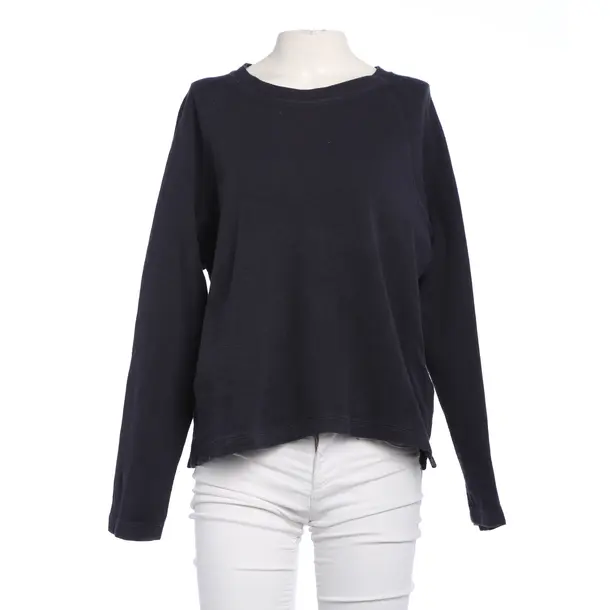 Long Sleeve Shirt in Blue, Cotton, Closed