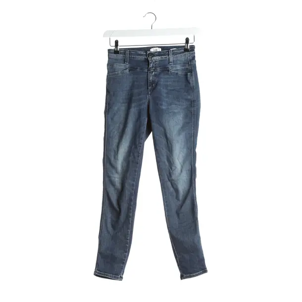 Slim Fit Jeans, in Navy, Cotton, Closed