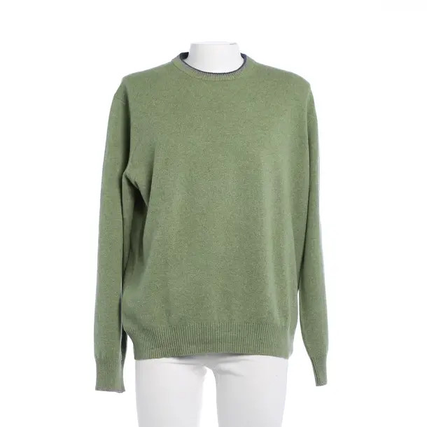 Jumper, in Green, Wool, Zegna