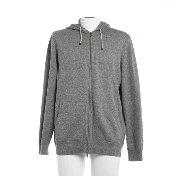 Cardigan, in Grigio, Cachemire, Brunello Cucinelli