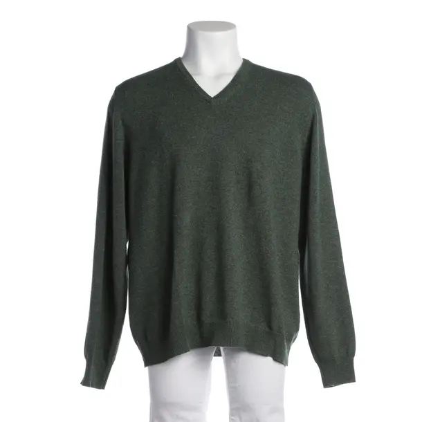 Pullover, in Dunkelgrün, Kaschmir, Fedeli