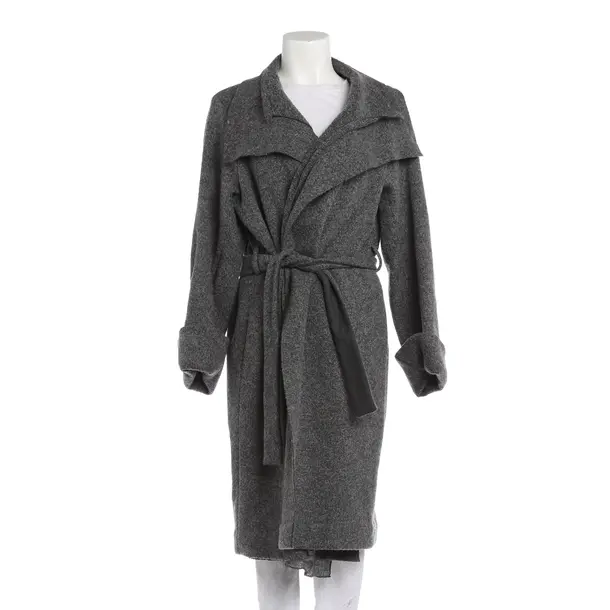 Cappotto mezza stagione, in Grigio, Lana, La fila