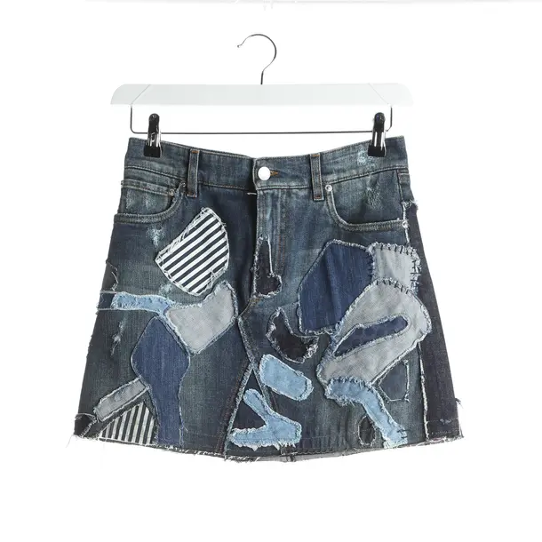 Skirt in Blue, Cotton, Dolce & Gabbana