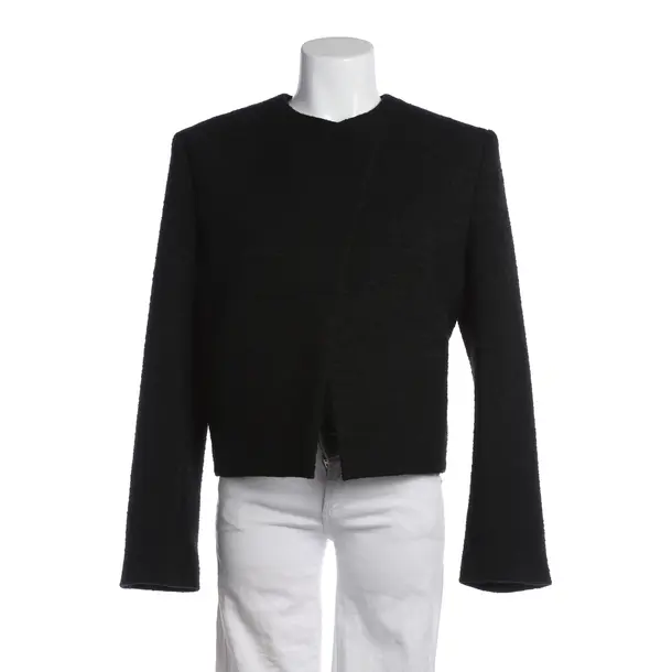 Mid-Season Jacket in Black, Polyester, Totême