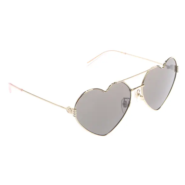 Sonnenbrille in Metallic, Metall, Gucci