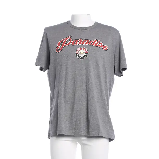 T-Shirt, in Grau, Baumwolle, Dolce & Gabbana