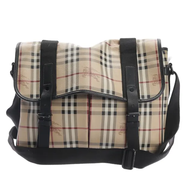 Schultertasche, in Mehrfarbig, Polyvinyl, Burberry