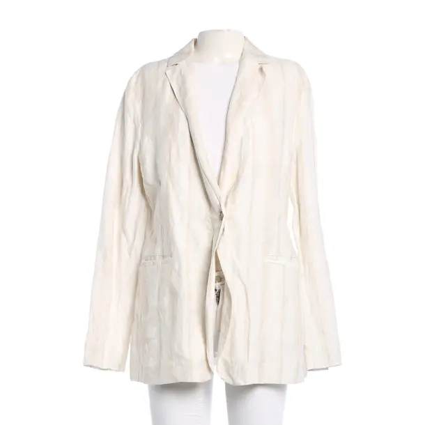 Blazer, in Beige, Acetat, Fabiana Filippi