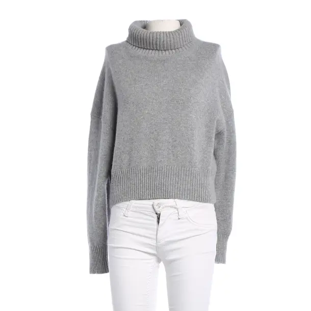 Jumper, in Gray, Cashmere, Maje