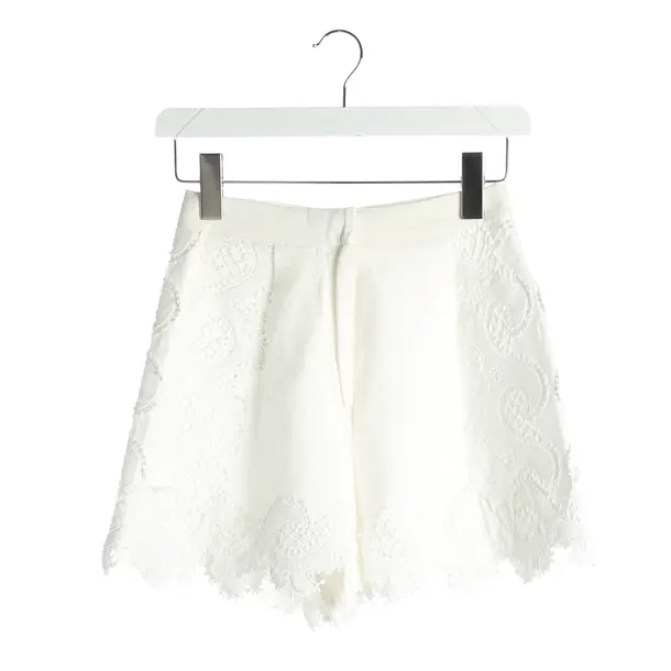 Shorts, in White, Cotton, Maje