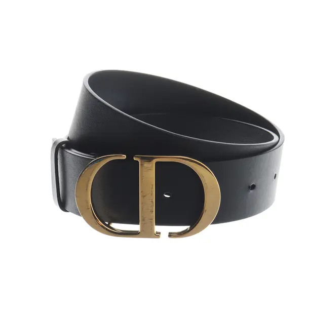Belt, in Black, Leather, Dior