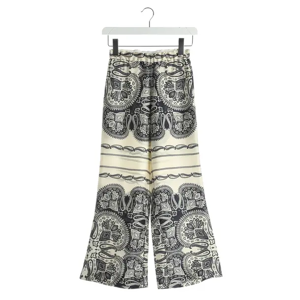 Pants, in Navy, Silk, Sandro