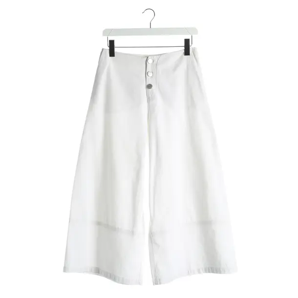 Hose, in Weiß, Baumwolle, See by Chloé