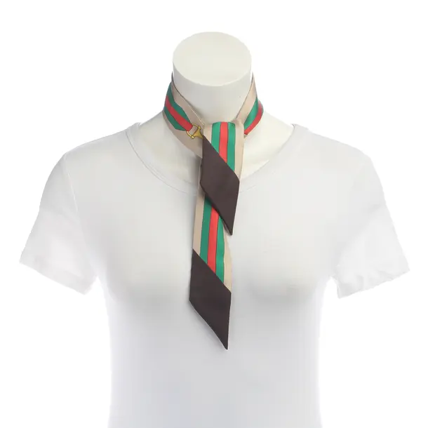 Shawl, in Brown, Silk, Gucci